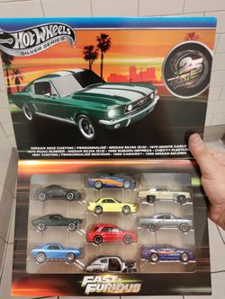 Hotwheels Fast and furious 25th anniversary box set