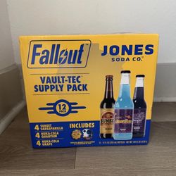 Fallout Jones Soda Vault-Tec Supply Pack 12-Pack - Limited Edition