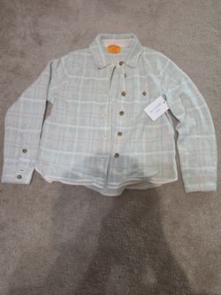 Guest In Residence Women's Dylan Cashmere Plaid Shirt Size M - SEACO ($575 NEW)