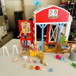 Barbie Barn & Accessories