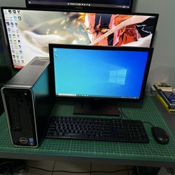 Dell Wifi Desktop Computer Complete Setup