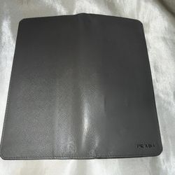 PRADA Saffiano leather Long Wallet