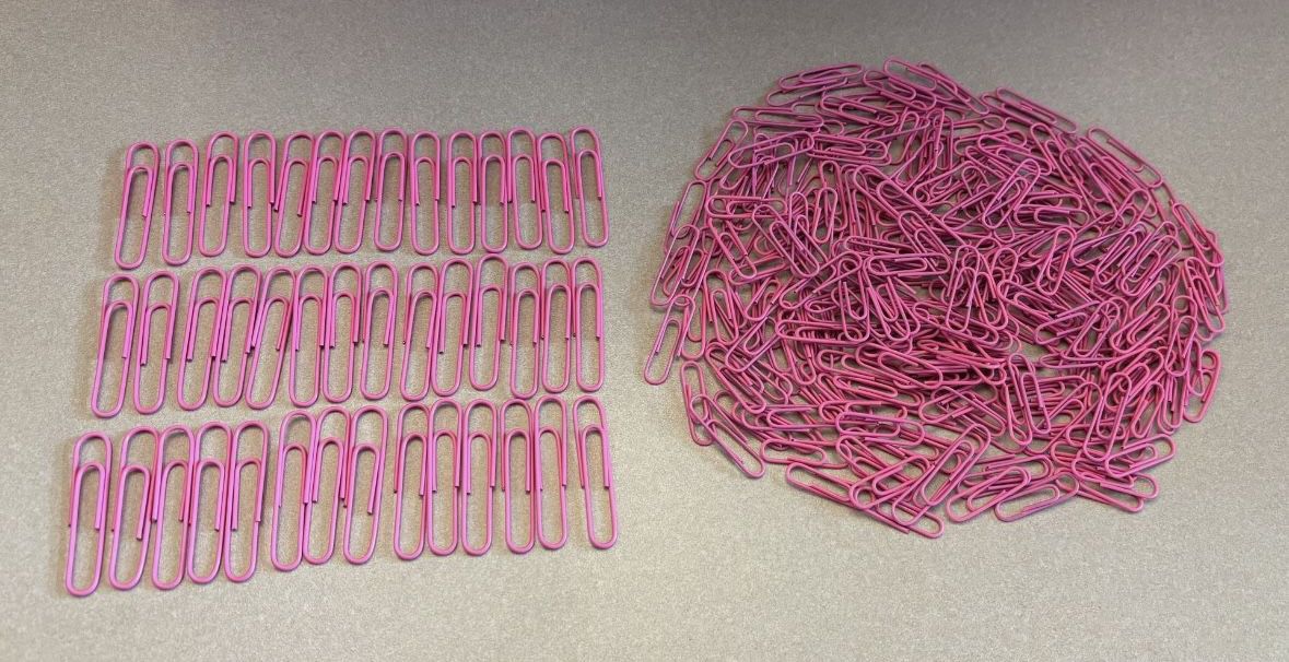 Pink Paper Clips 