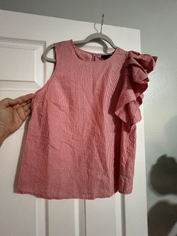 Blouse With Details Ruffles 