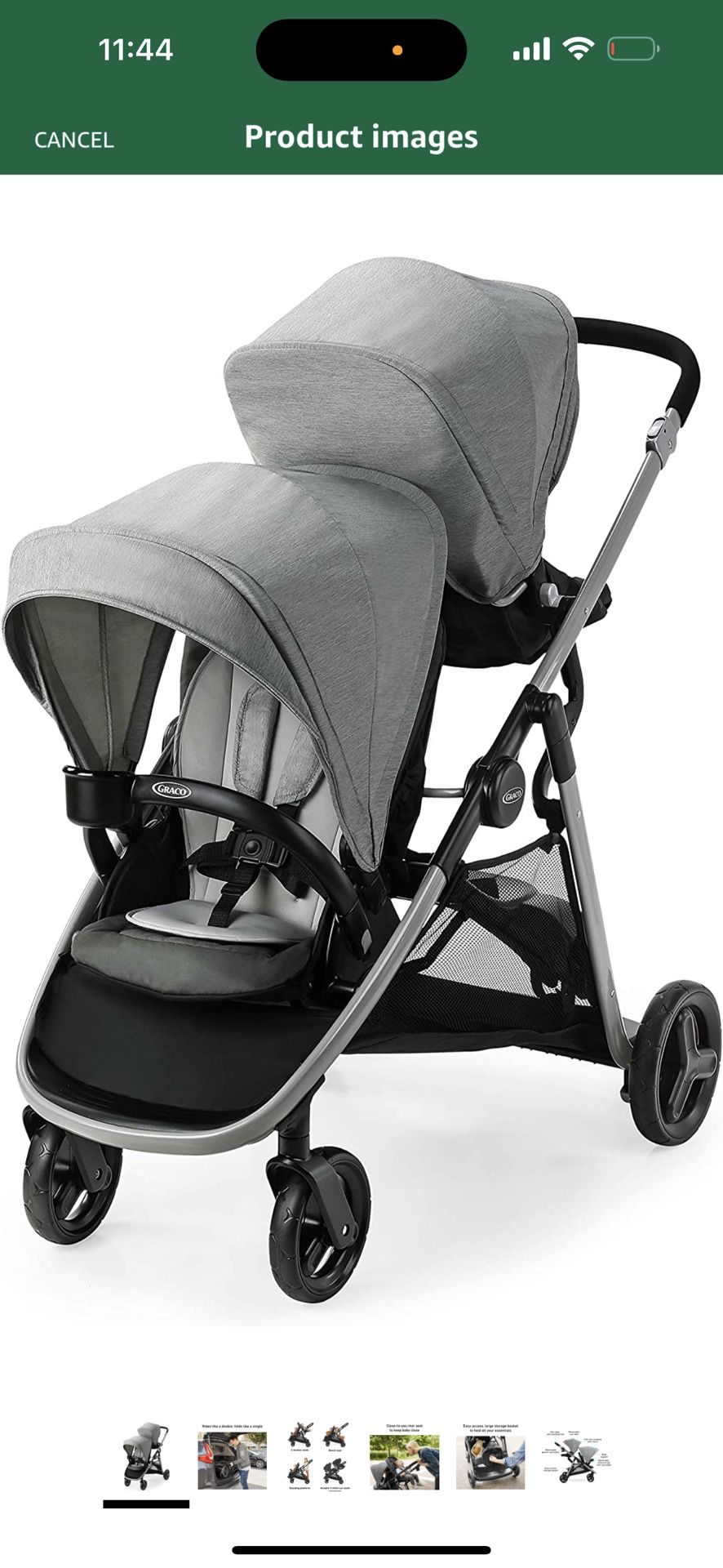 graco baby double stroller