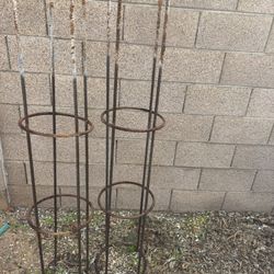 Heavy Duty Tomato Cages, Composter. Propane Tank