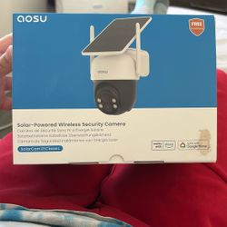 Solar Powered Wireless Security Camera 