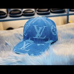LV Denim Monogram Cap Hat