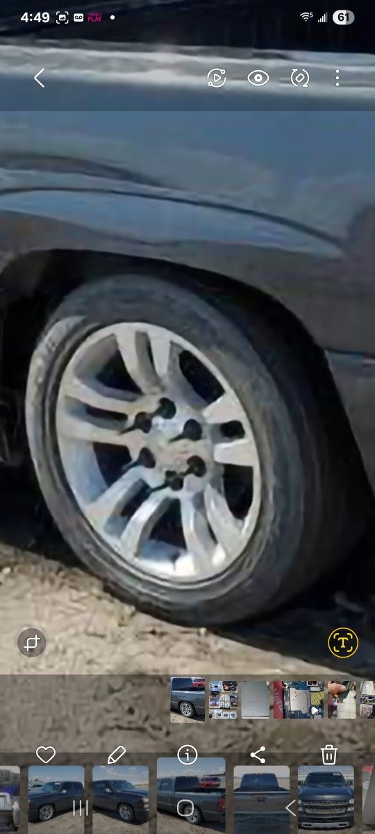 Oem Chevy Rims 18"