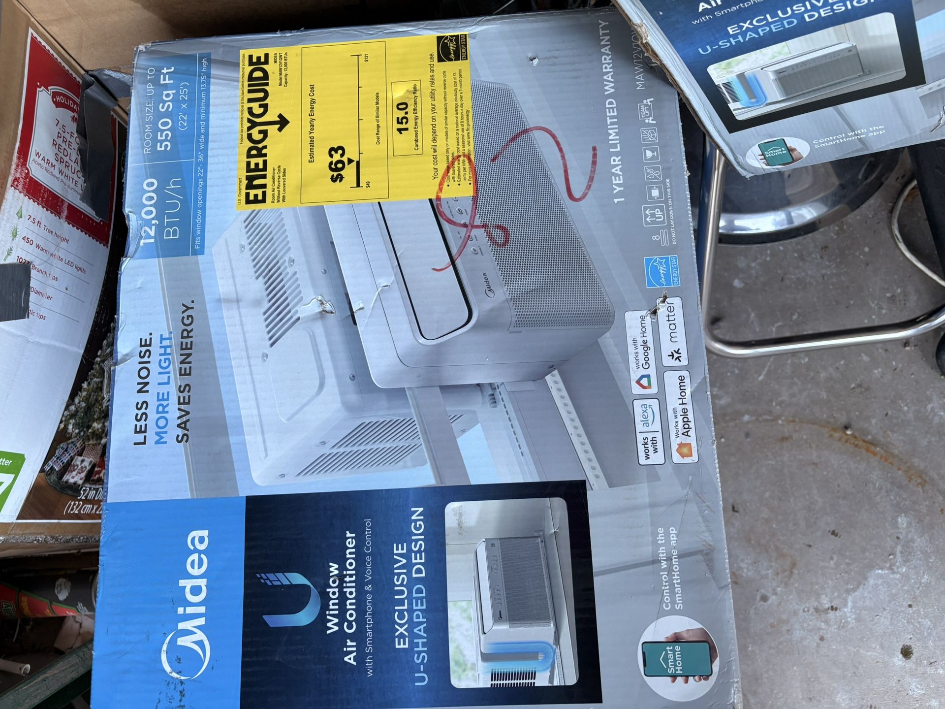 Midea Air Window Conditioner 12,000