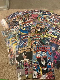 Copper Age Captain America  Comics (19 Issues)