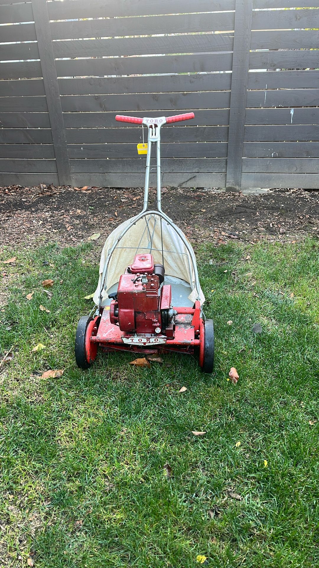 TORO Sport lawn 18” Reel Mower With Bag