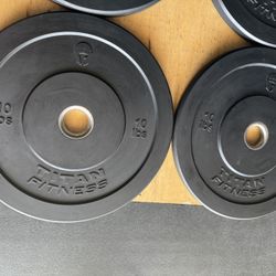 TITAN FITNESS 10LB Bumper Plates