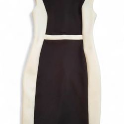 Calvin Klein Colorblock Sheath Dress – Size 10