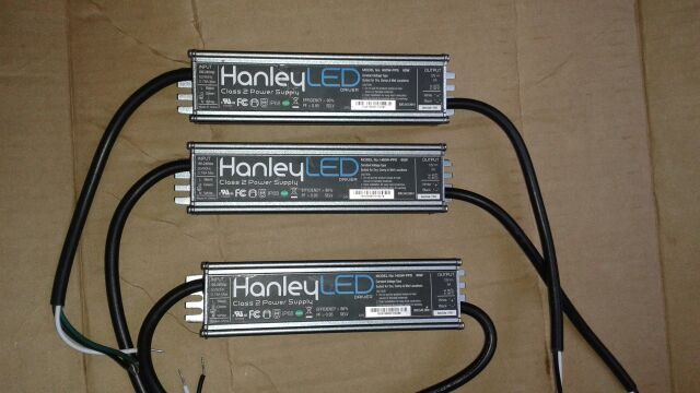 Hanley LED power supplies and LEDs