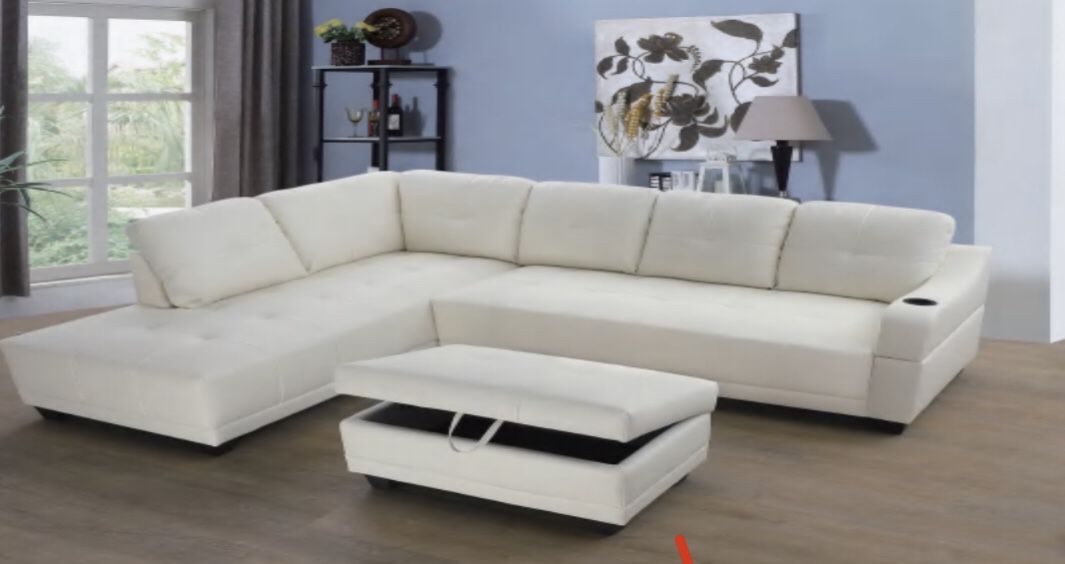 Modern Couch Sofa ottoman  . new