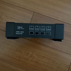 Calrad Electronics 40-641 Stereo Audio Video Selector