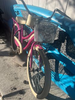 Pink Woman’s Bike
