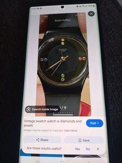  De Dama Swatch Con Diamantes Le Falta LA Bateria 