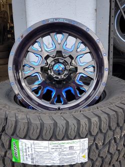 FUEL 17X9 6 LUG UNIVERSAL M/T 265/70/17 ON SALE!!!!!!!
