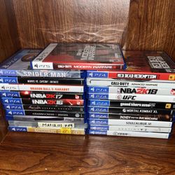 PlayStation 5 Video Games PS4 Ps5 Exclusive Collection Library