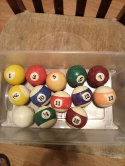 Used Pool Ball (incomplete ) Victorville