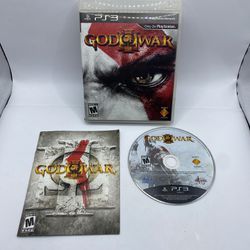 god of War III 3  gow3 - PlayStation 3 - PS3 Tested Authentic With Manual