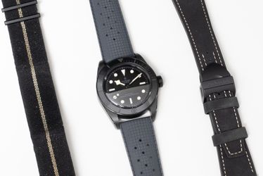 Tudor Black Bay Ceramic Box Papers Extra Strap 79210