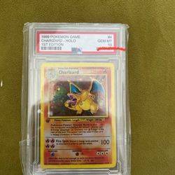 Psa 10 First Edition Shadowless Charizard