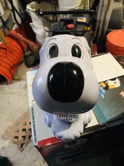 Singing Dog 10" Cookie Jar - "Who Let the Dogs Out" Treat Jar
