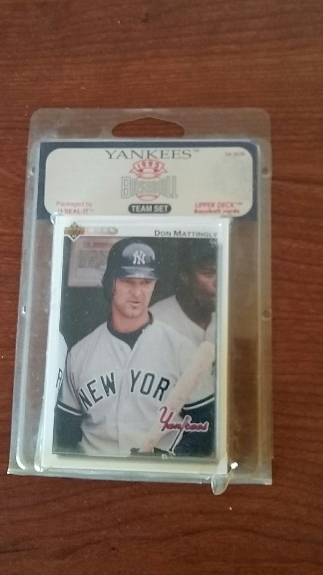 1992 Yankees Upper Deck Baseball Team Set new in package