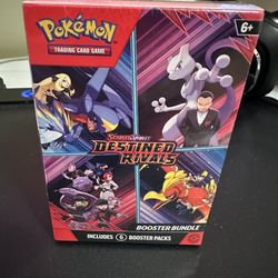 Pokemon Destined Rivals Booster Bundle (6 Pack)