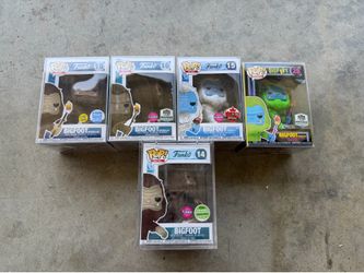 Funko Pop Big Foot Collection