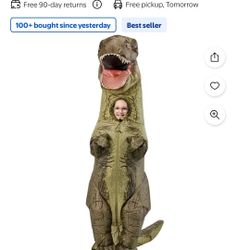 New Dinosaur Costume It Airs Up Its New