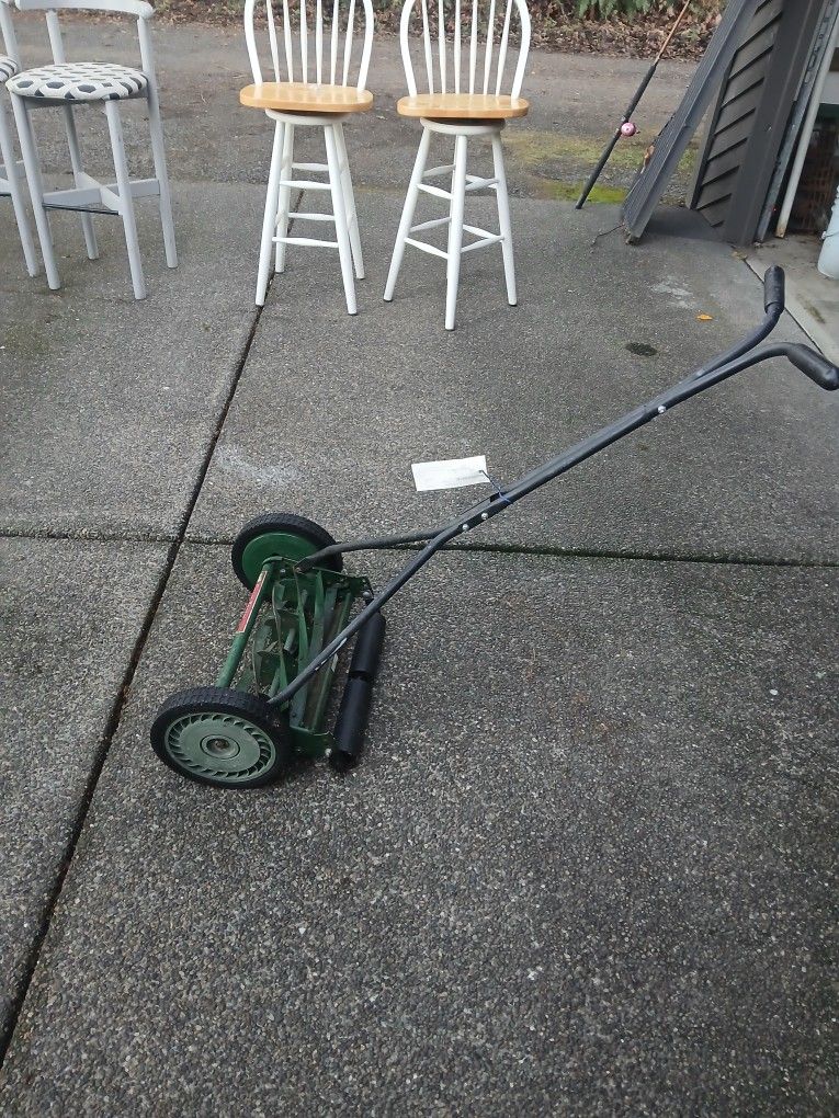 Push Lawn Mower Old School