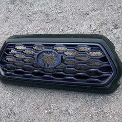 2016 2017 2018 2019 2020 2021 2022 Toyota Tacoma Front Bumper Grill OEM GREEN ORIGINAL