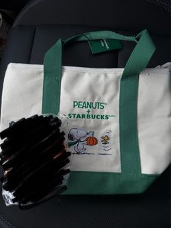 Starbucks x Peanuts Canvas Tote Bag