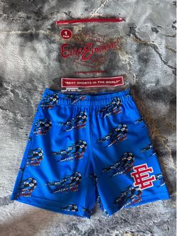 Eric Emanuel x Matty Boy Blue Shorts Size M