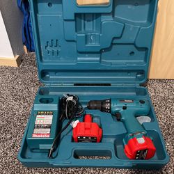 Makita Drill With Brand New Battery