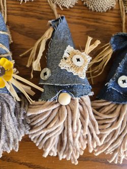 Gnome Ornaments Handmade