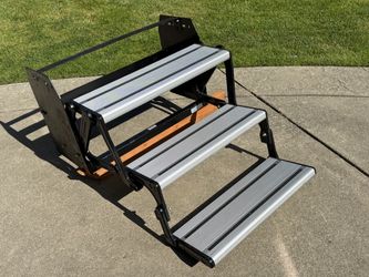 RV Entry Steps Aluminum Folding 3-Step