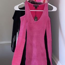 Pink Winter Dress 