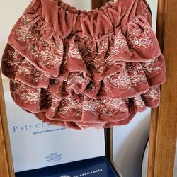 Beautiful Victorian Velvet Womens Handbag