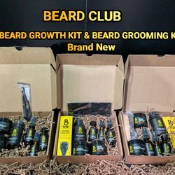 BEARD CLUB GROWTH & GROOMING KITS
