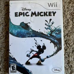 Nintendo Wii Classic Epic Mickey Video Game