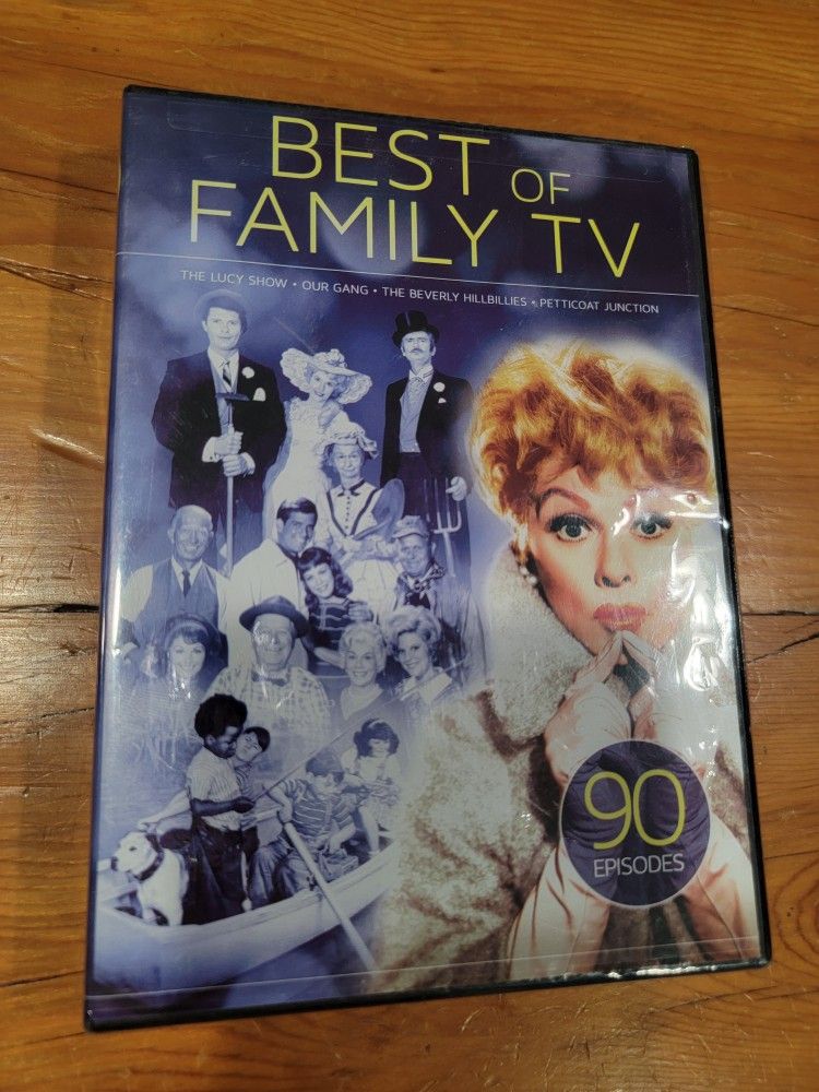 Best of Family TV 90 Episodes DVD 6-Disc Set Lucy Show Beverly Hillbillies &More