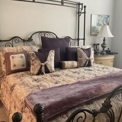 King Size wrought Bed