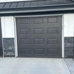 Two Single Garage Doors 
