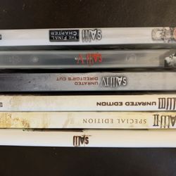 SAW MOVIES 6 DVD’S COMPLETE SERIES 