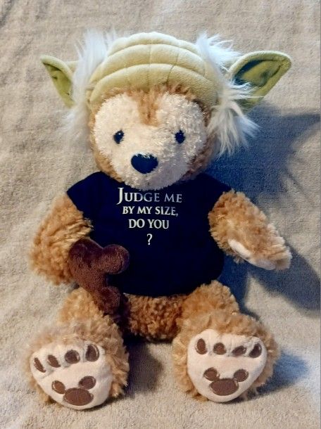 NWOT Disney Parks Duffy Bear Yoda
